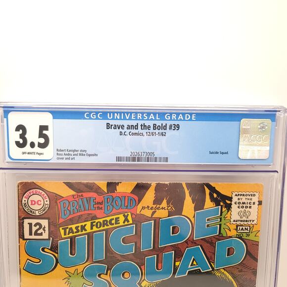 DC Comics Brave and the Bold #39 CGC Graded 3.5 Sealed Comic Book - Picture 3 of 6